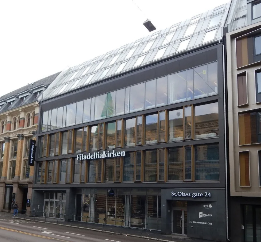Filadelfiakirken i Oslo, der den persiske menigheten samles